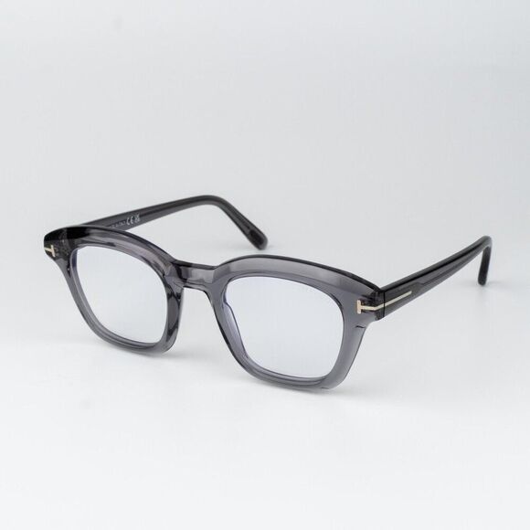 Tom Ford Woman Eyeglasses Transparent Grey Blue Light Block FT5961-B 020 main image 4